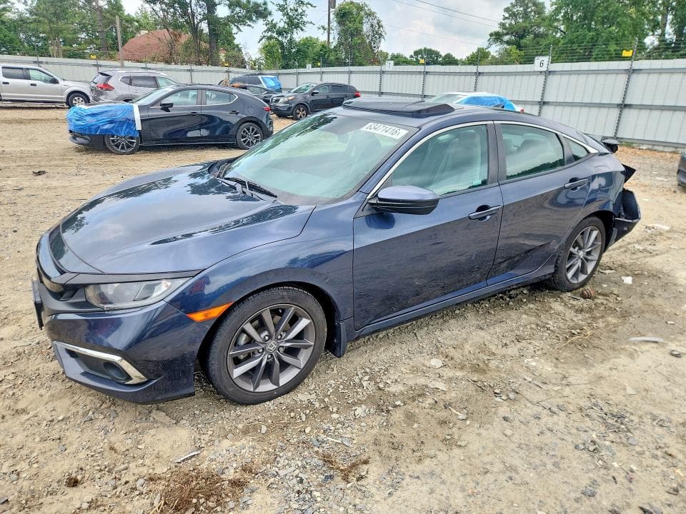 2019 HONDA CIVIC EX - 1