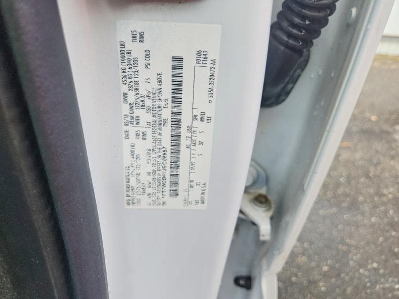 2018 FORD F250 SUPER DUTY 12