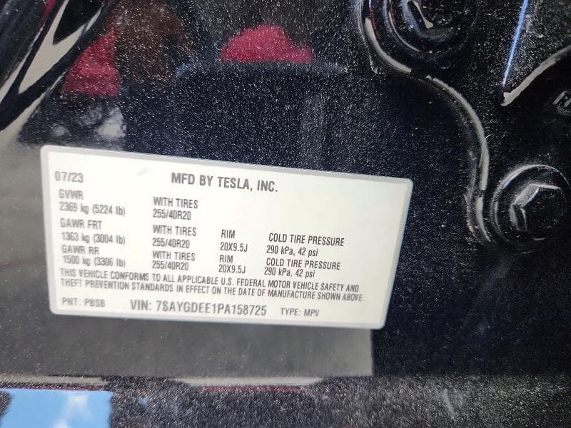 2023 TESLA MODEL Y 14