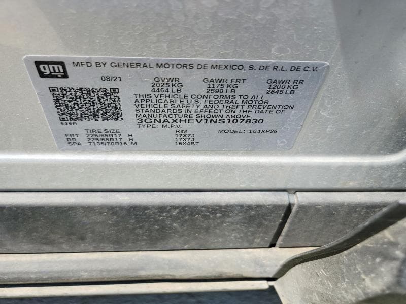 2022 CHEVROLET EQUINOX LS 13
