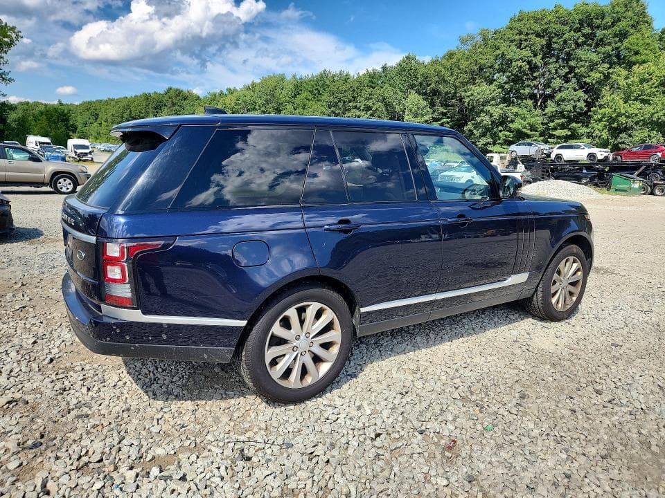 2017 LAND ROVER RANGE ROVER HSE 3