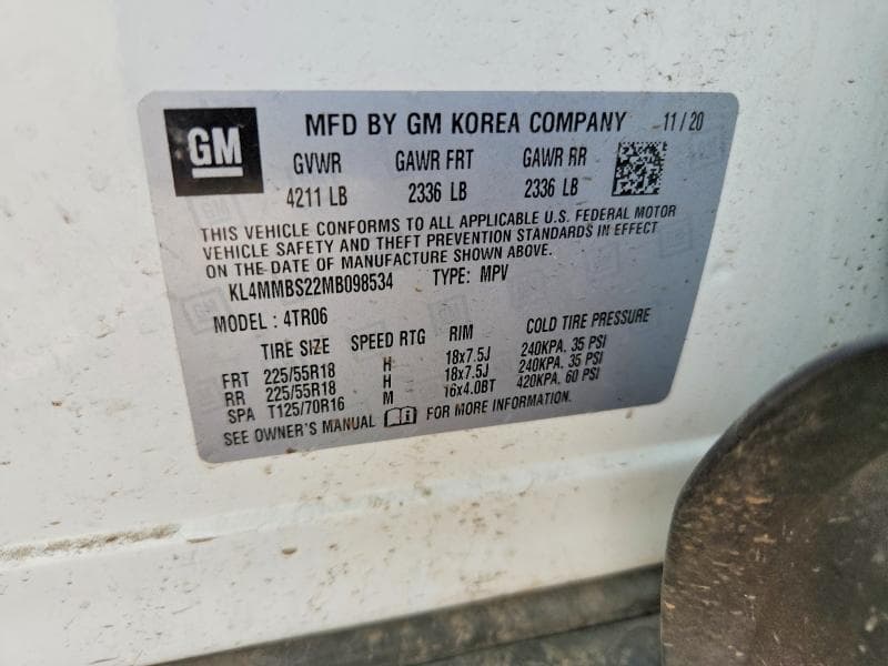 2021 BUICK ENCORE GX PREFERRED 12