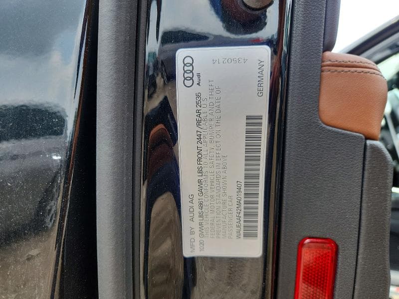 2021 AUDI A4 PREMIUM PLUS 45 12