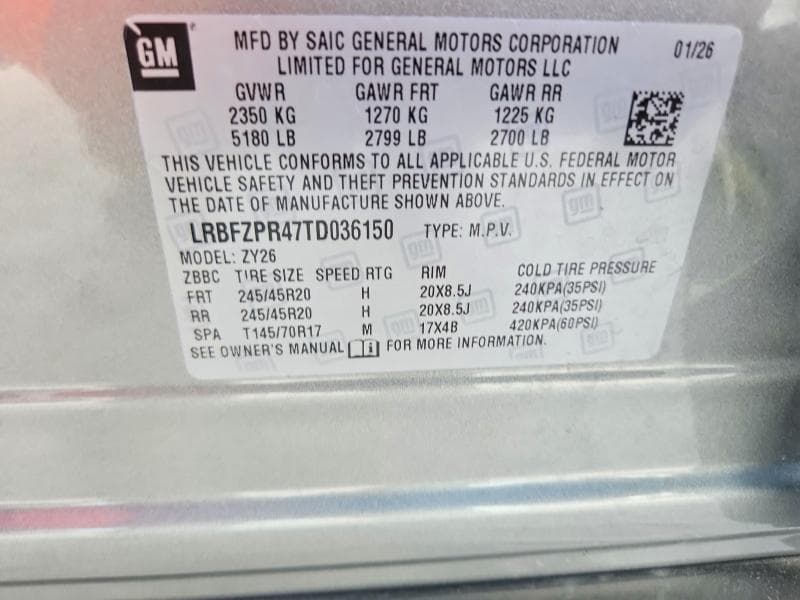 2026 BUICK ENVISION SPORT TOURING 14