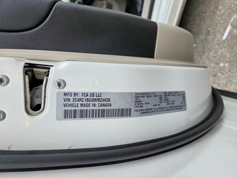 2021 CHRYSLER PACIFICA TOURING L 13