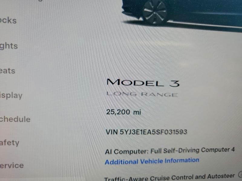 2025 TESLA MODEL 3 9