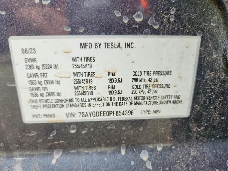 2023 TESLA MODEL Y 13