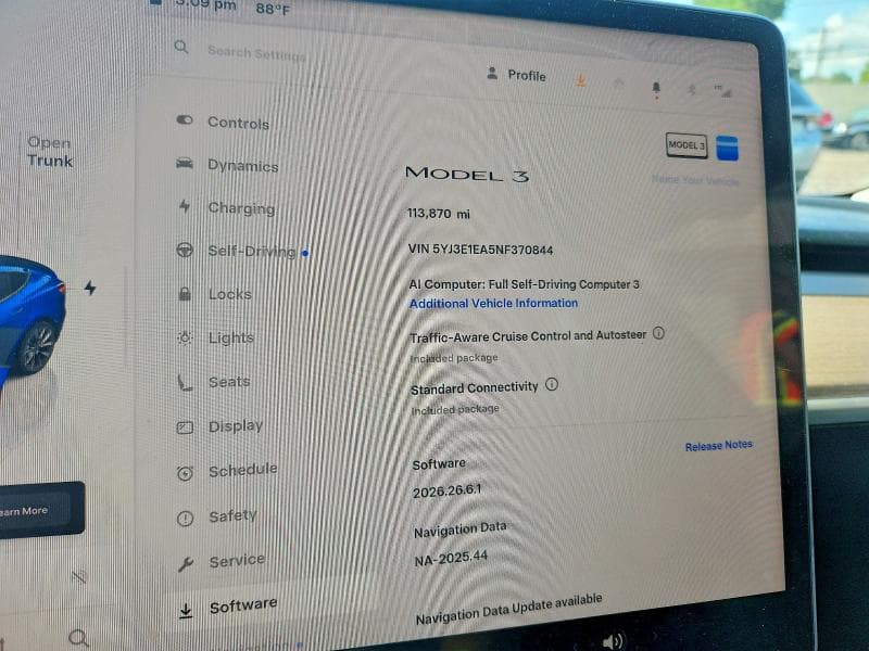 2022 TESLA MODEL 3 9