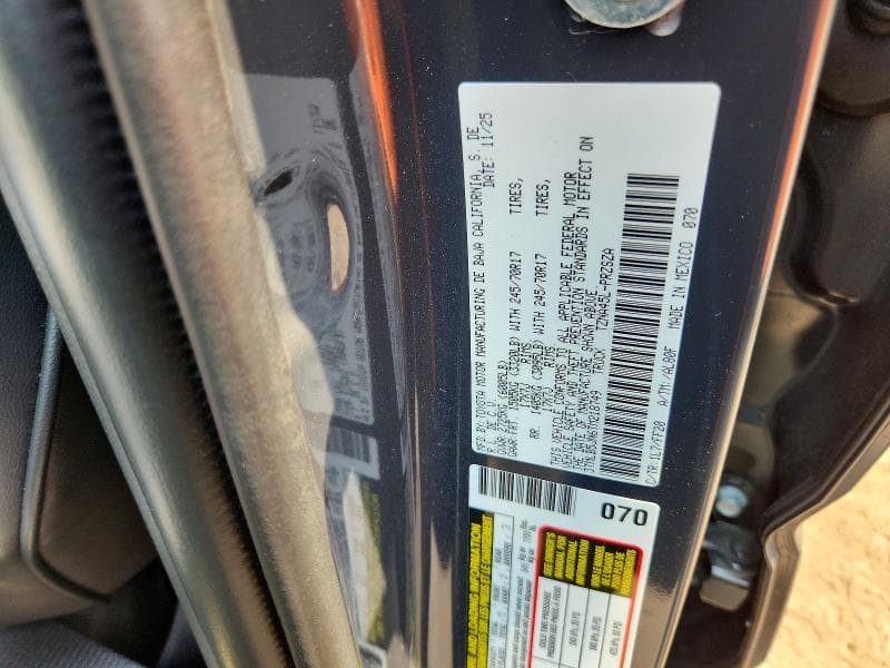 2026 TOYOTA TACOMA SR5 12