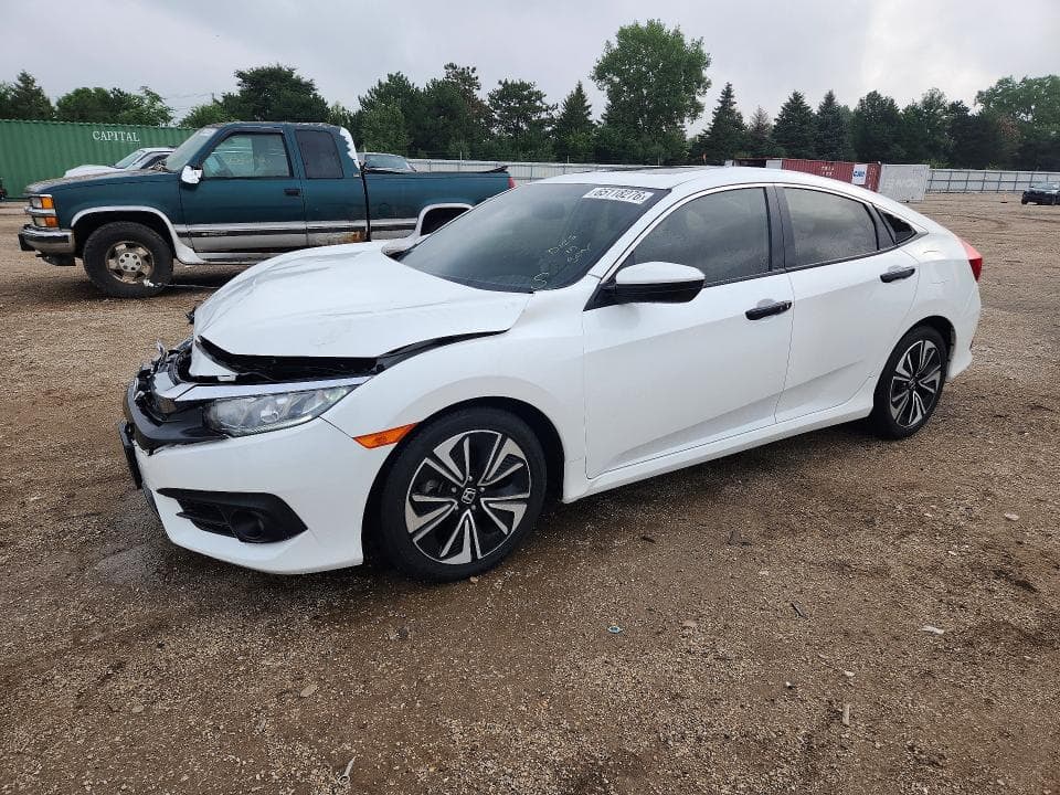 2018 HONDA CIVIC EXL - 1