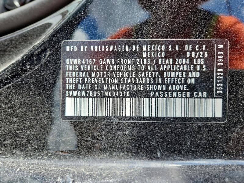 2026 VOLKSWAGEN JETTA SEL 13