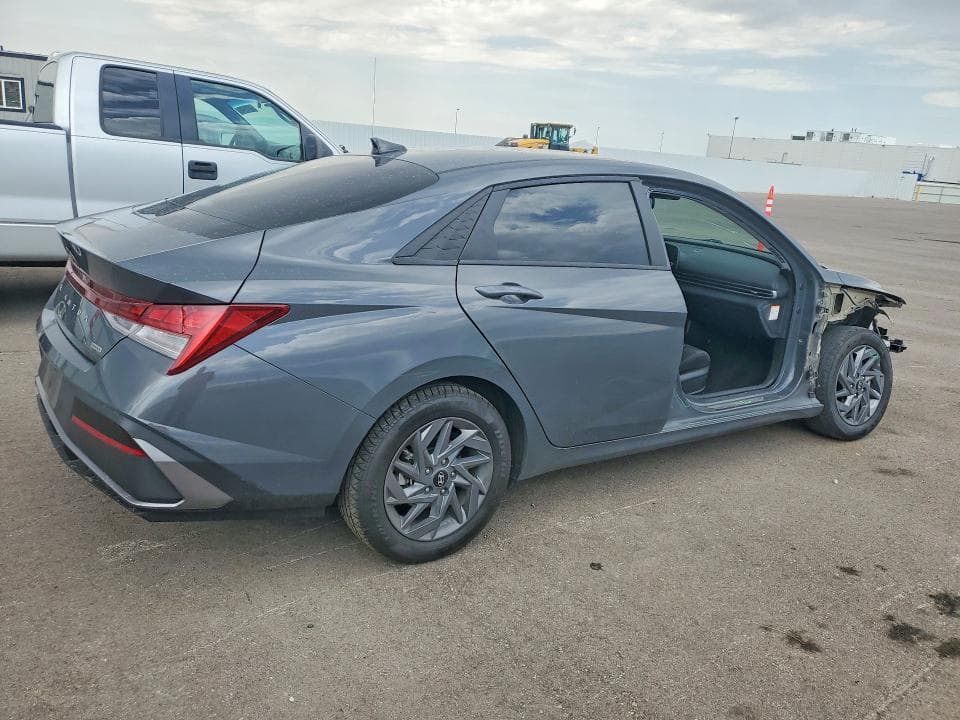 2025 HYUNDAI ELANTRA HYBRID BLUE 3