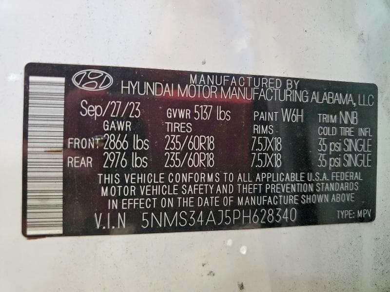 2023 HYUNDAI SANTA FE SEL PREMIUM 13