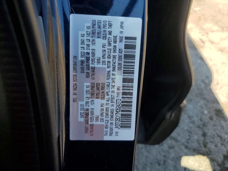 2021 MAZDA CX-9 TOURING 14