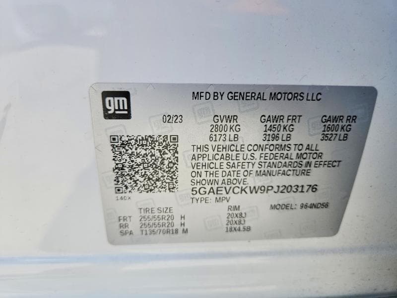 2023 BUICK ENCLAVE AVENIR 13
