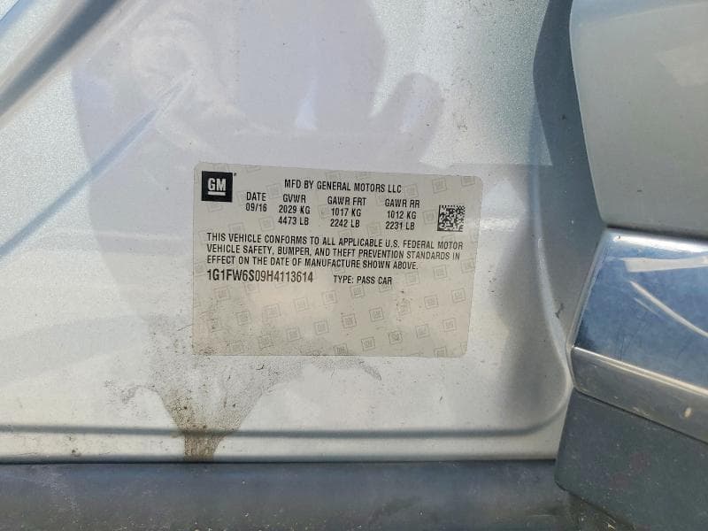 2017 CHEVROLET BOLT EV LT 13