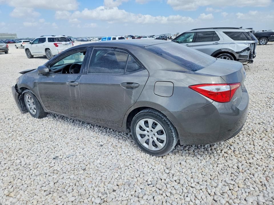 2017 TOYOTA COROLLA LE 2