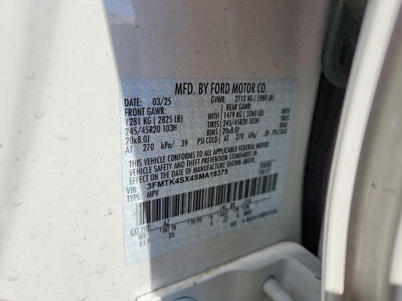 2025 FORD MUSTANG MACH-E GT 14