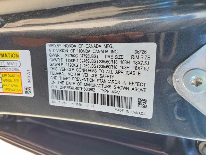 2026 HONDA CR-V EX 13
