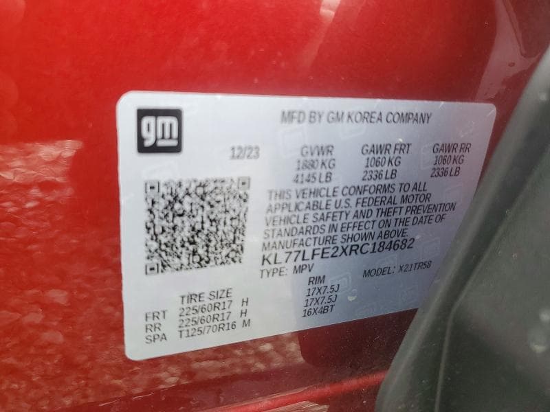 2024 CHEVROLET TRAX LS 14