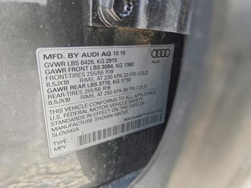 2019 AUDI Q7 PREMIUM 13
