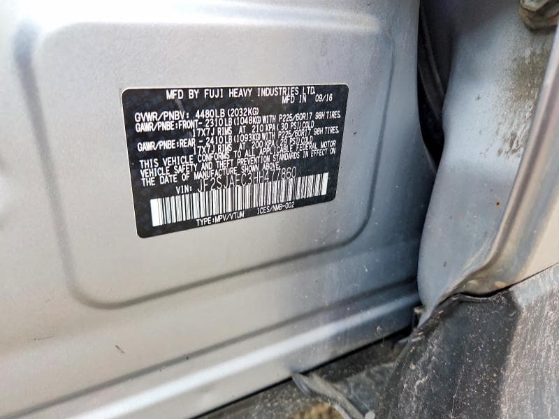 2017 SUBARU FORESTER 2.5I PREMIUM 13