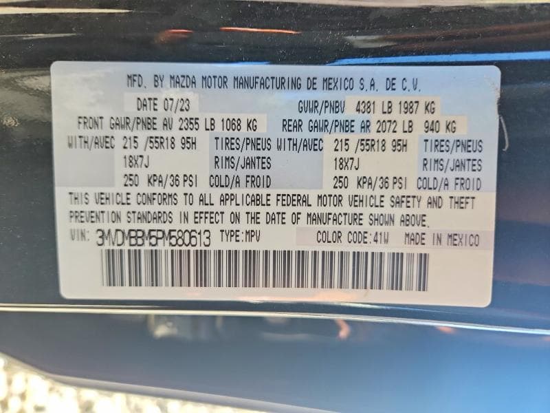 2023 MAZDA CX-30 SELECT 13