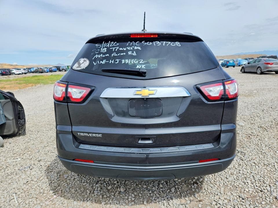 2017 CHEVROLET TRAVERSE LS 6