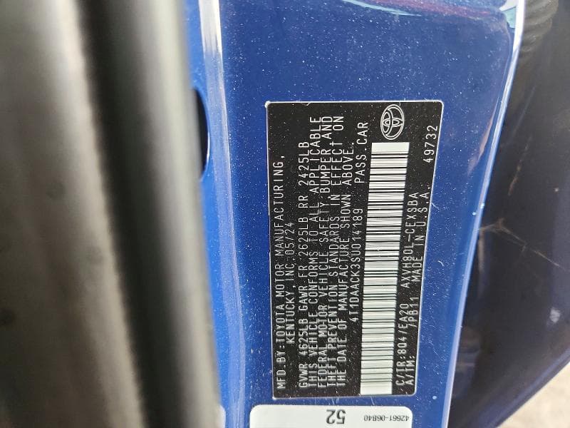 2025 TOYOTA CAMRY SE 13