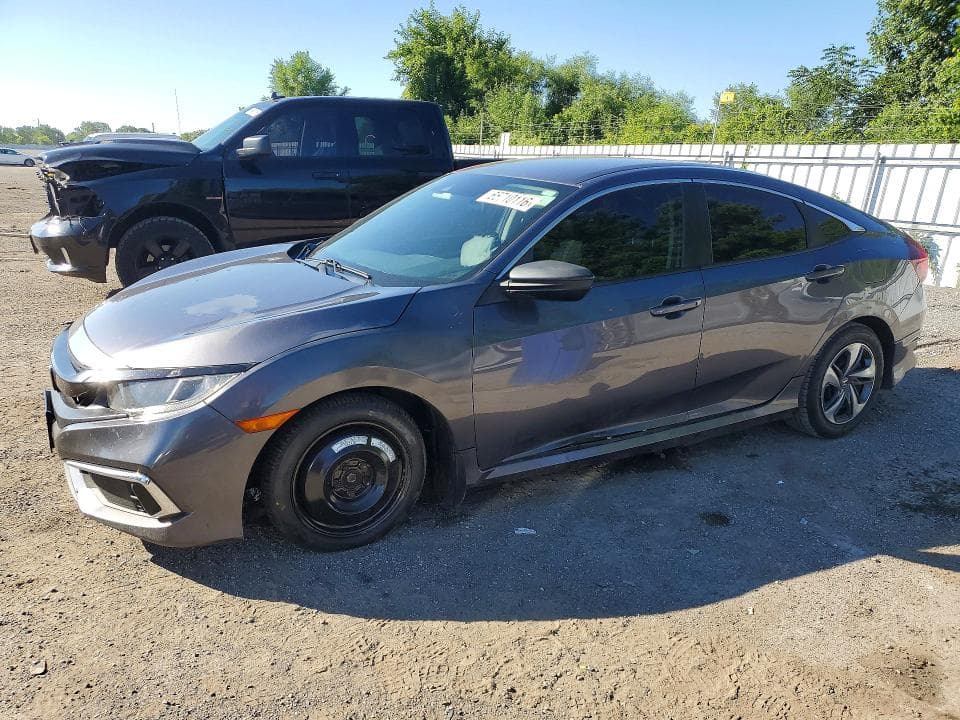 2019 HONDA CIVIC LX - 1