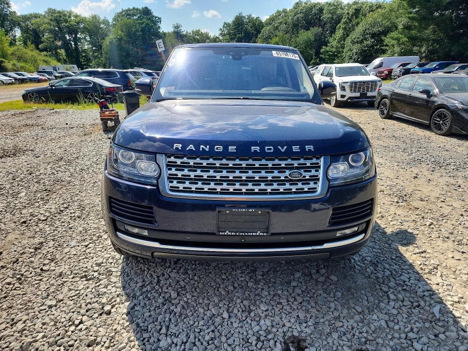 2017 LAND ROVER RANGE ROVER HSE 5