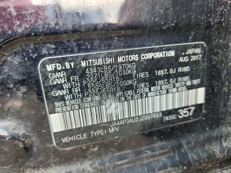 2018 MITSUBISHI OUTLANDER SPORT ES 13