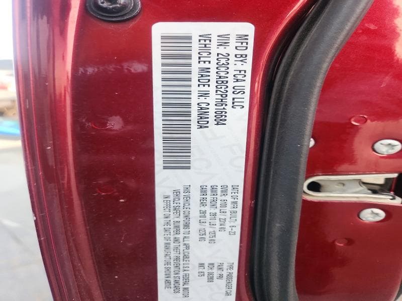 2023 CHRYSLER 300 S 12