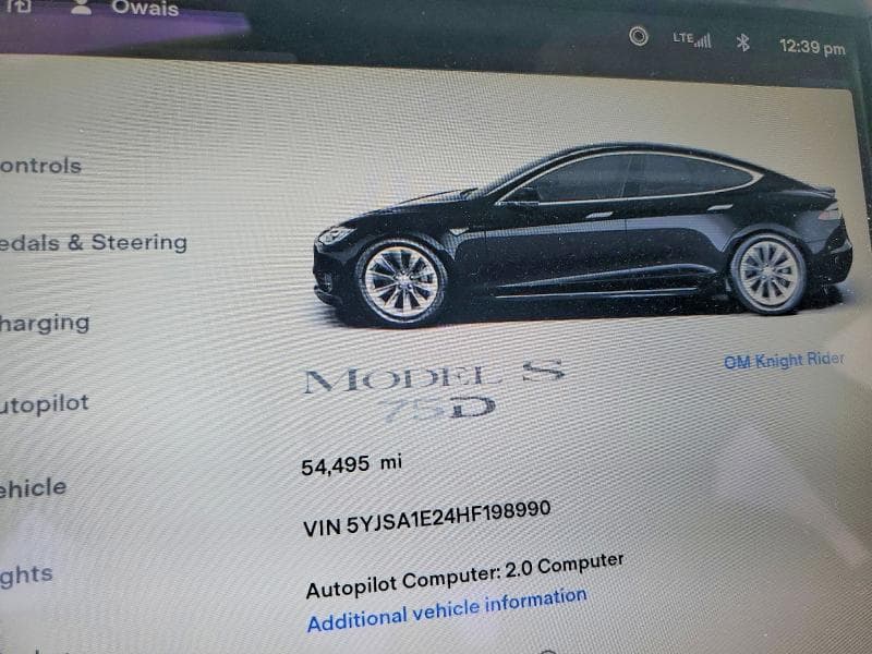 2017 TESLA MODEL S 9