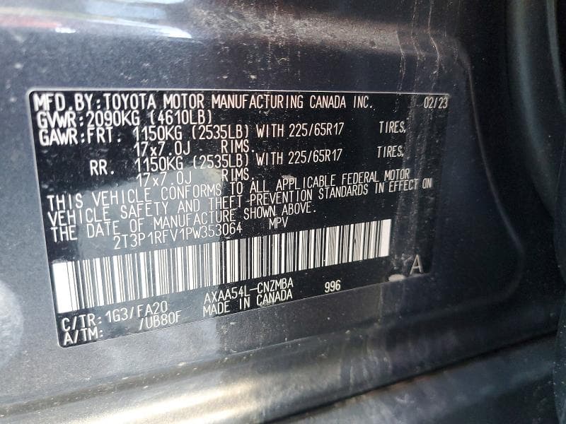 2023 TOYOTA RAV4 XLE 13