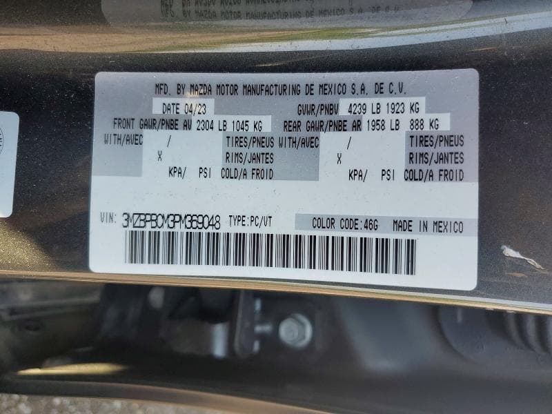 2023 MAZDA 3 PREFERRED 13
