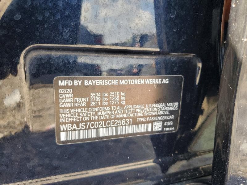 2020 BMW M550XI 13