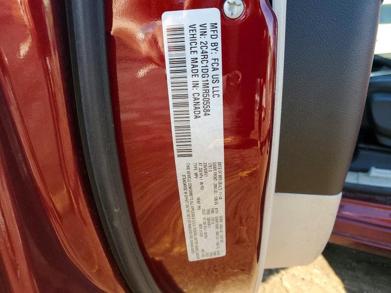 2021 CHRYSLER VOYAGER LXI 13