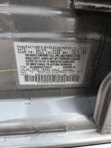 2023 NISSAN SENTRA SR 12
