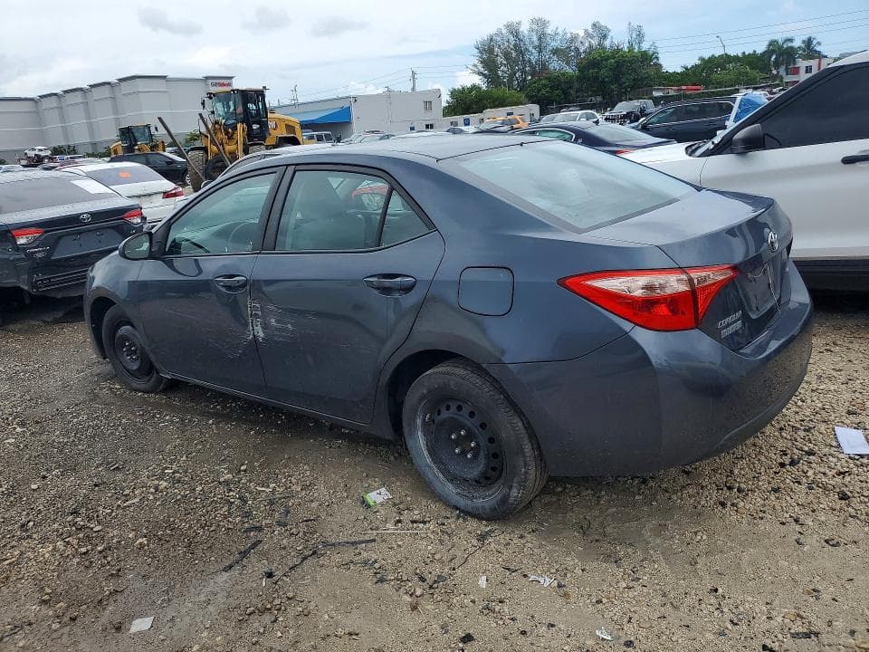 2018 TOYOTA COROLLA LE 2