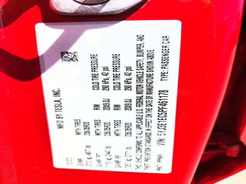2023 TESLA MODEL 3 12