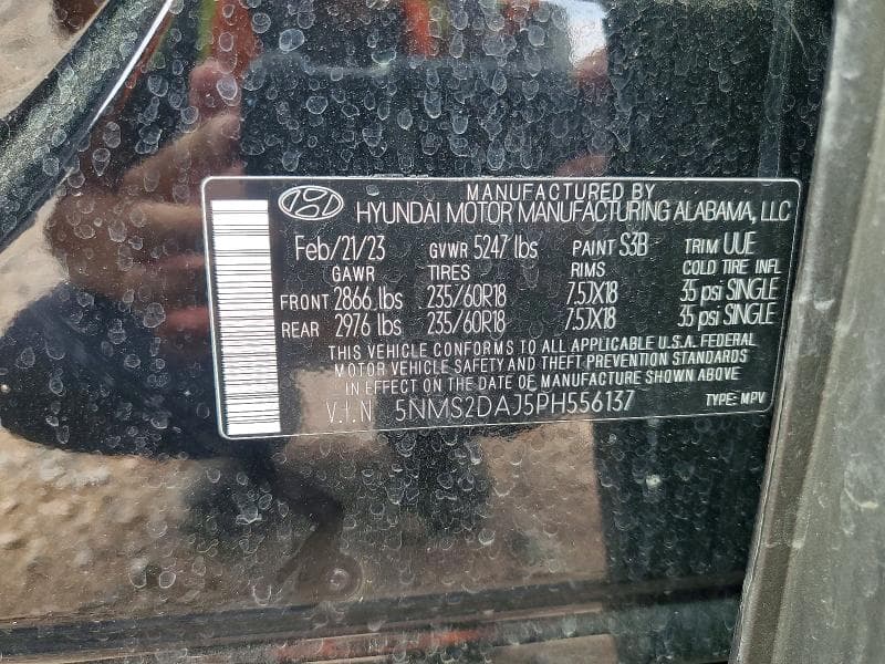 2023 HYUNDAI SANTA FE SEL 13