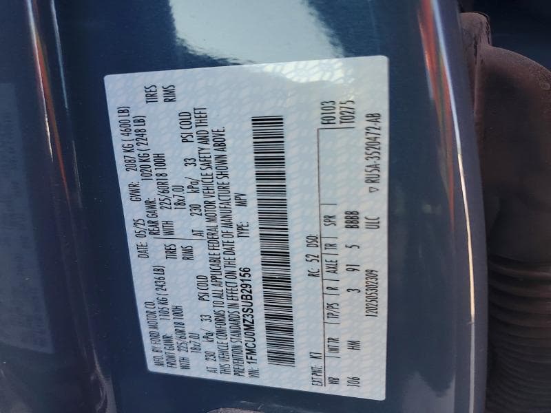 2025 FORD ESCAPE ST LINE 13
