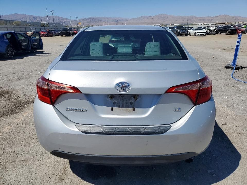 2018 TOYOTA COROLLA LE 6