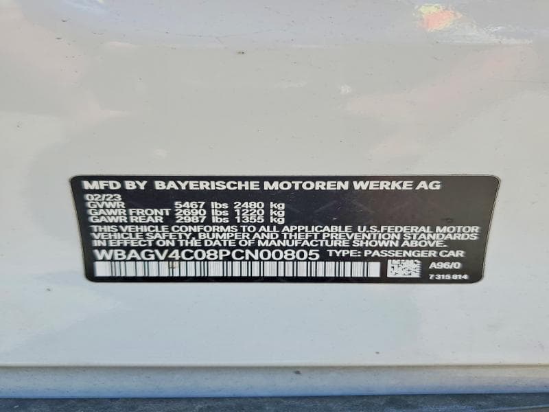 2023 BMW 840XI 12