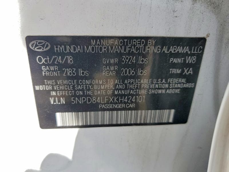 2019 HYUNDAI ELANTRA VALUE EDITION 12