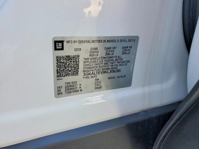 2019 GMC TERRAIN SLE 13