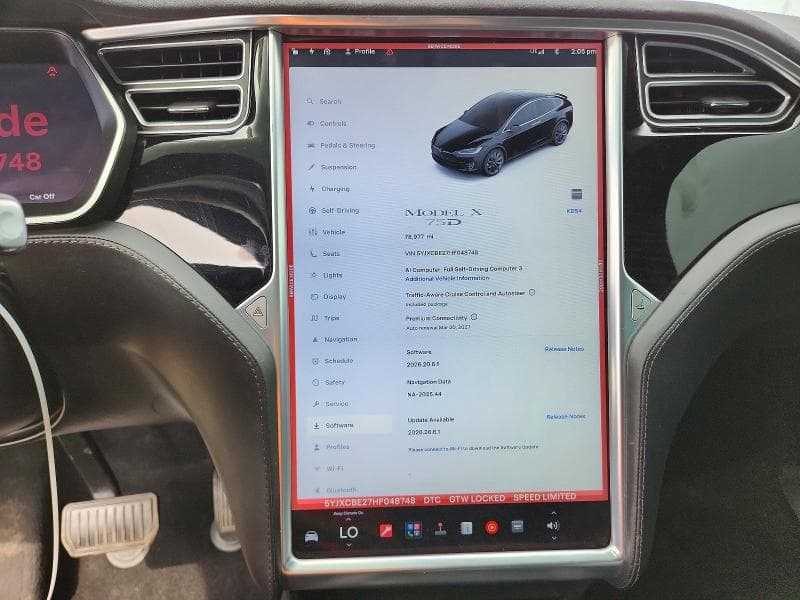 2017 TESLA MODEL X 9
