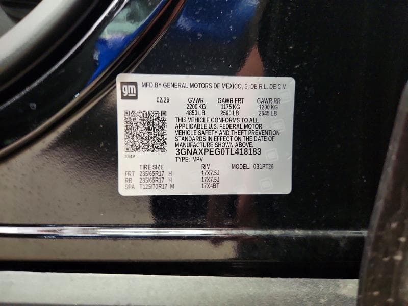 2026 CHEVROLET EQUINOX LT 14