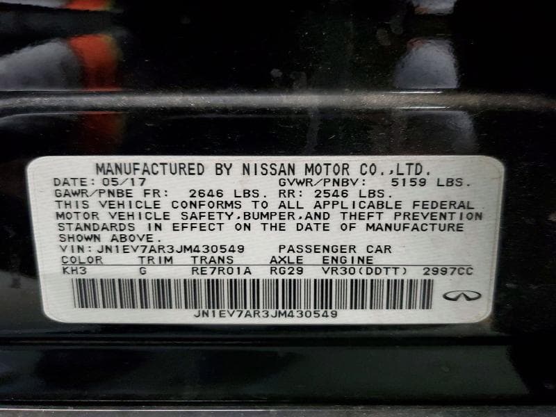 2018 INFINITI Q50 3.0T LUXE 12